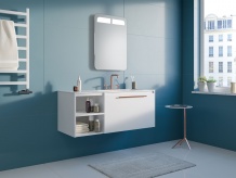 Espejo de baño LED a pilas - DOUBLE