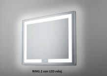 Espejo RING 2 LED